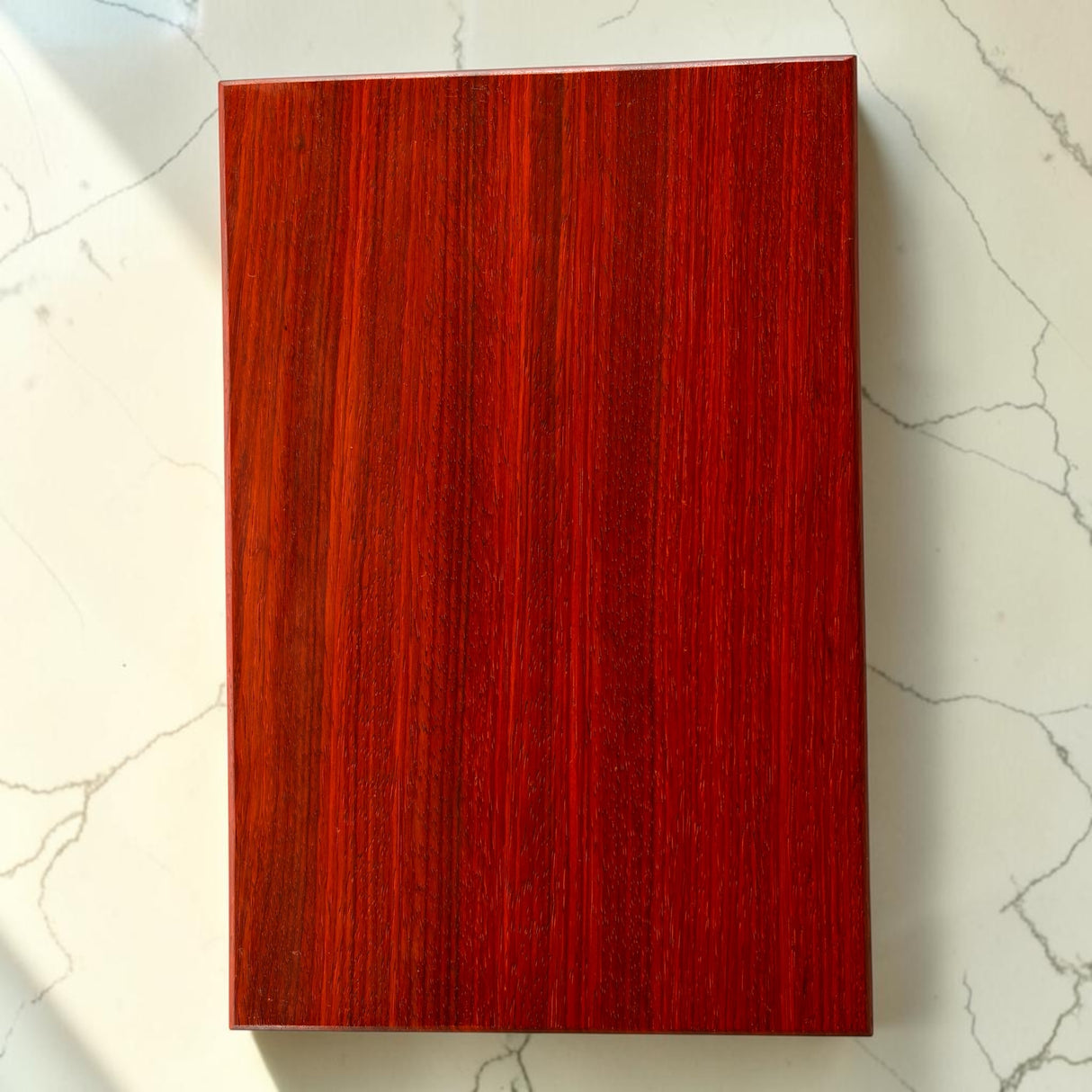 Organic Padauk Wood Cutting Board – Non-Toxic & Food Safe