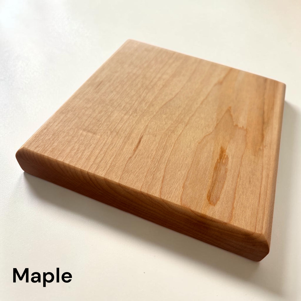 Solid Hardwood Coasters – Walnut or Maple | Set of 2 or 4