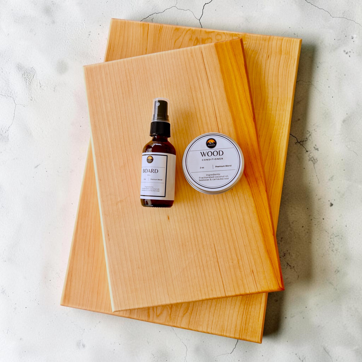 Solid Maple Cutting Board Ultimate Gift Set | Handcrafted & Organic