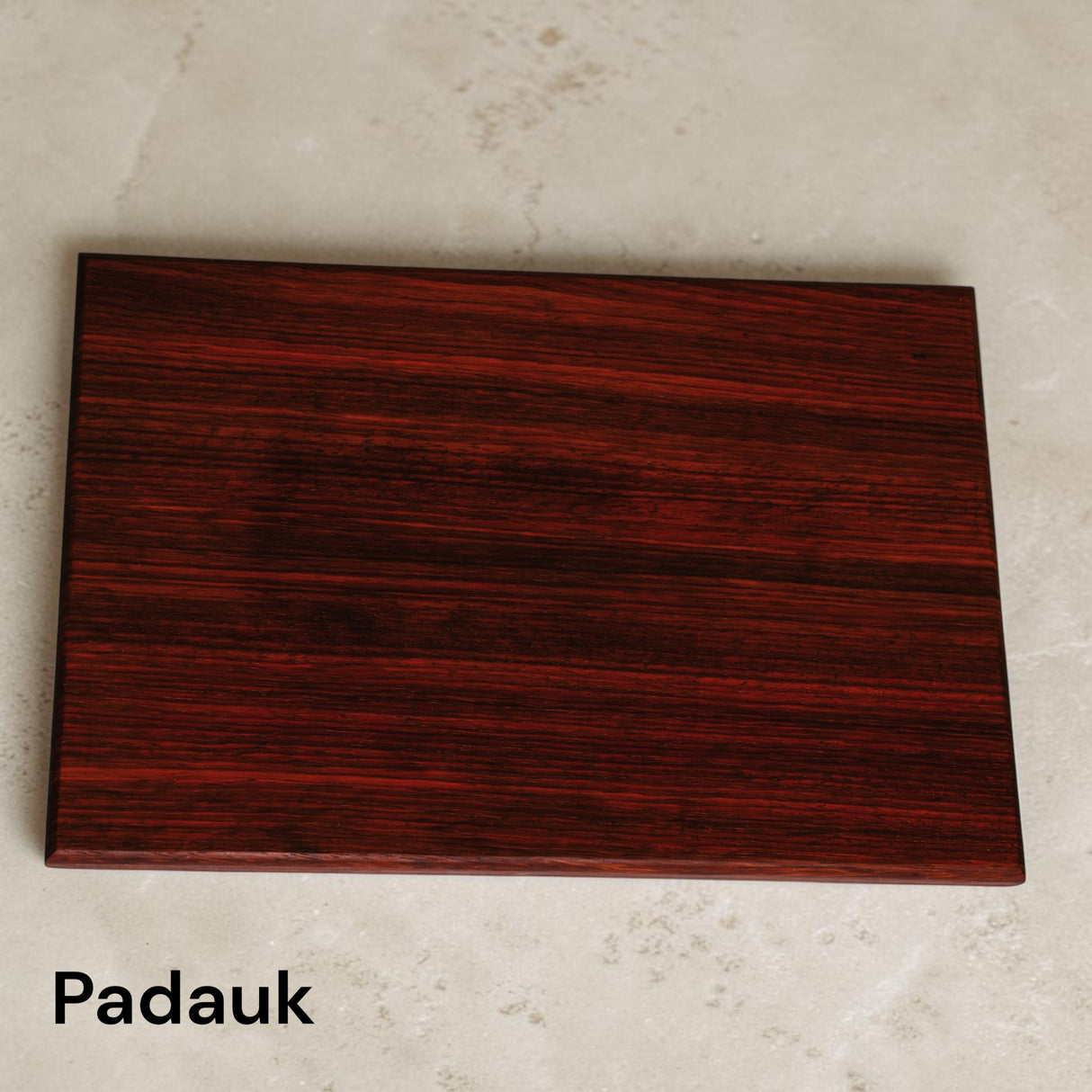 Organic Padauk Wood Cutting Board – Non-Toxic & Food Safe