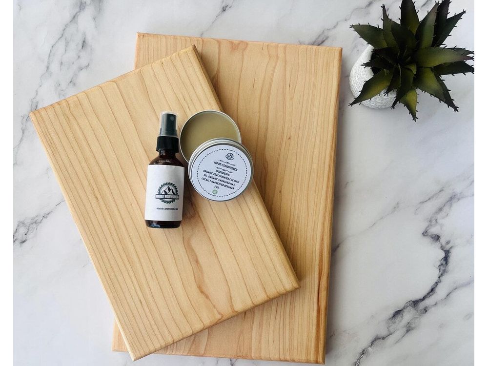 Maple Cutting Board Ultimate Gift Set | Handcrafted & Organic - RuggedWoodworkingUT