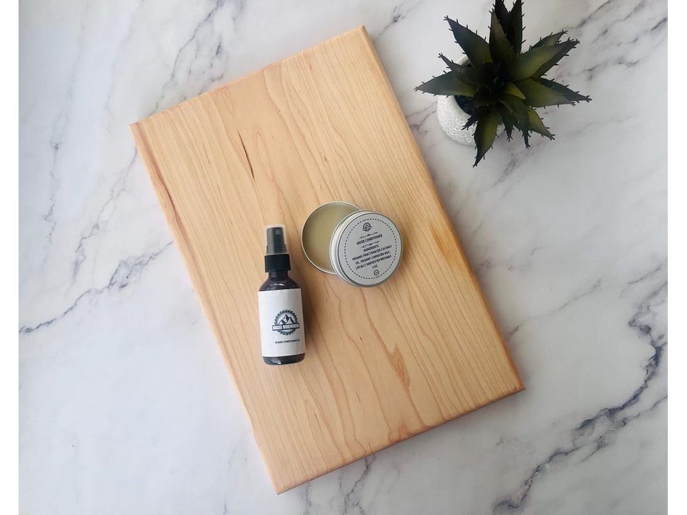 Maple Cutting Board Deluxe Gift Set - RuggedWoodworkingUT