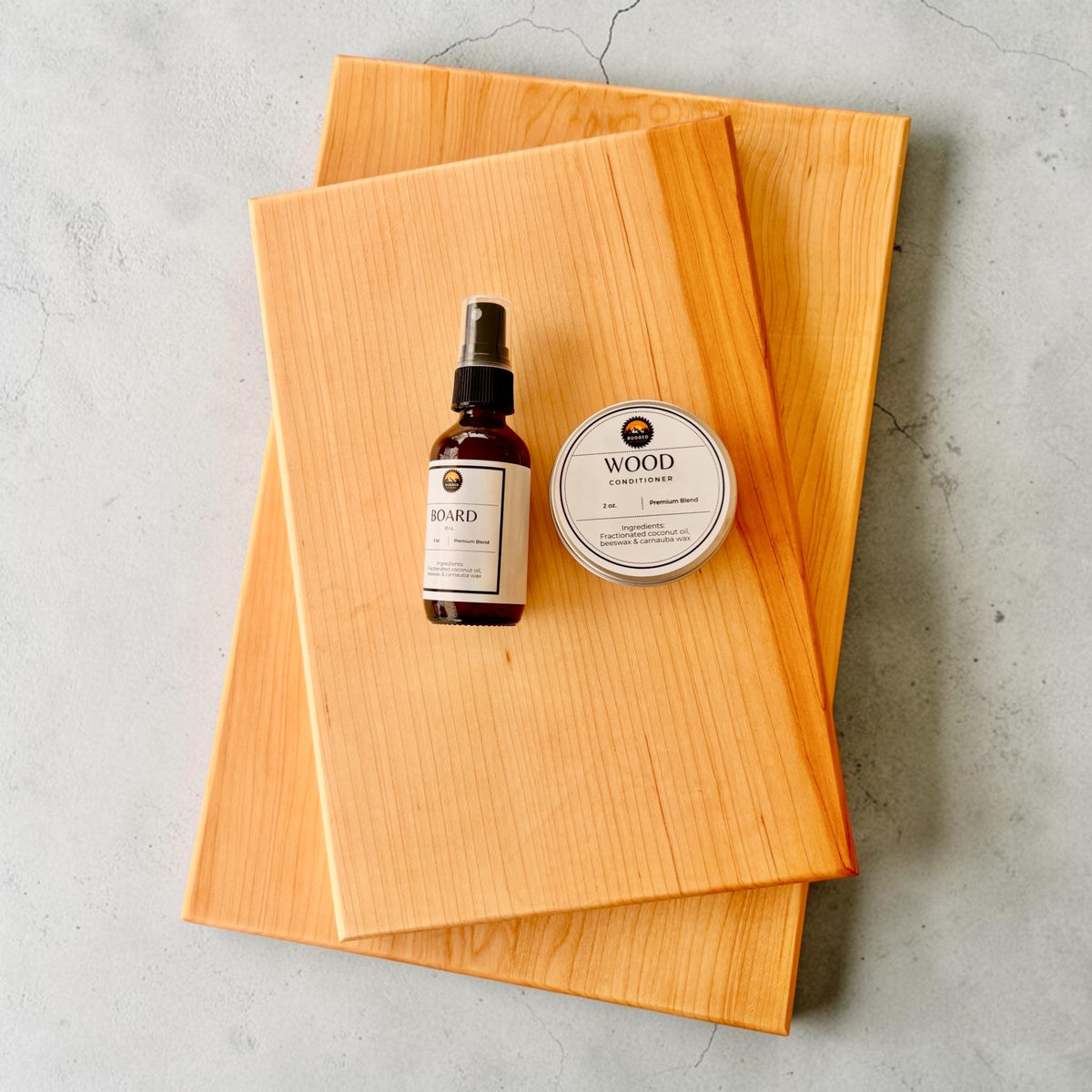 Solid Maple Cutting Board Ultimate Gift Set | Handcrafted & Organic