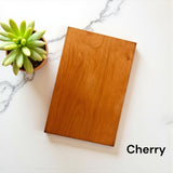 Organic Cherry Wood Cutting Board – Non-Toxic & Food Safe - RuggedWoodworkingUT