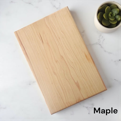 Organic Maple Wood Cutting Board – Non-Toxic & Food Safe