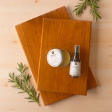 Cherry Cutting Board Ultimate Gift Set | Handcrafted & Organic - RuggedWoodworkingUT