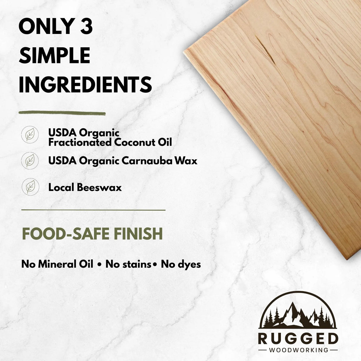 Organic Padauk Wood Cutting Board – Non-Toxic & Food Safe